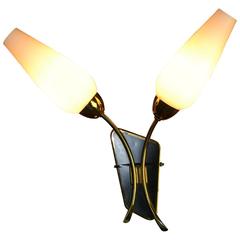 Pair of French Mid-Century Sconces, 1950