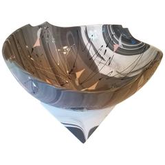 Mid-Century Pottery Fruit Bowl