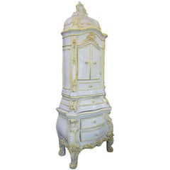 19th Century French Glazed Ceramic Stove