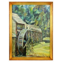 Grist Mill Painting 11