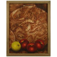 Pottery and Apples Painting 2