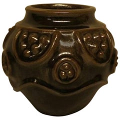 Rare Royal Copenhagen Stoneware Vase by Jörgen Mogensen