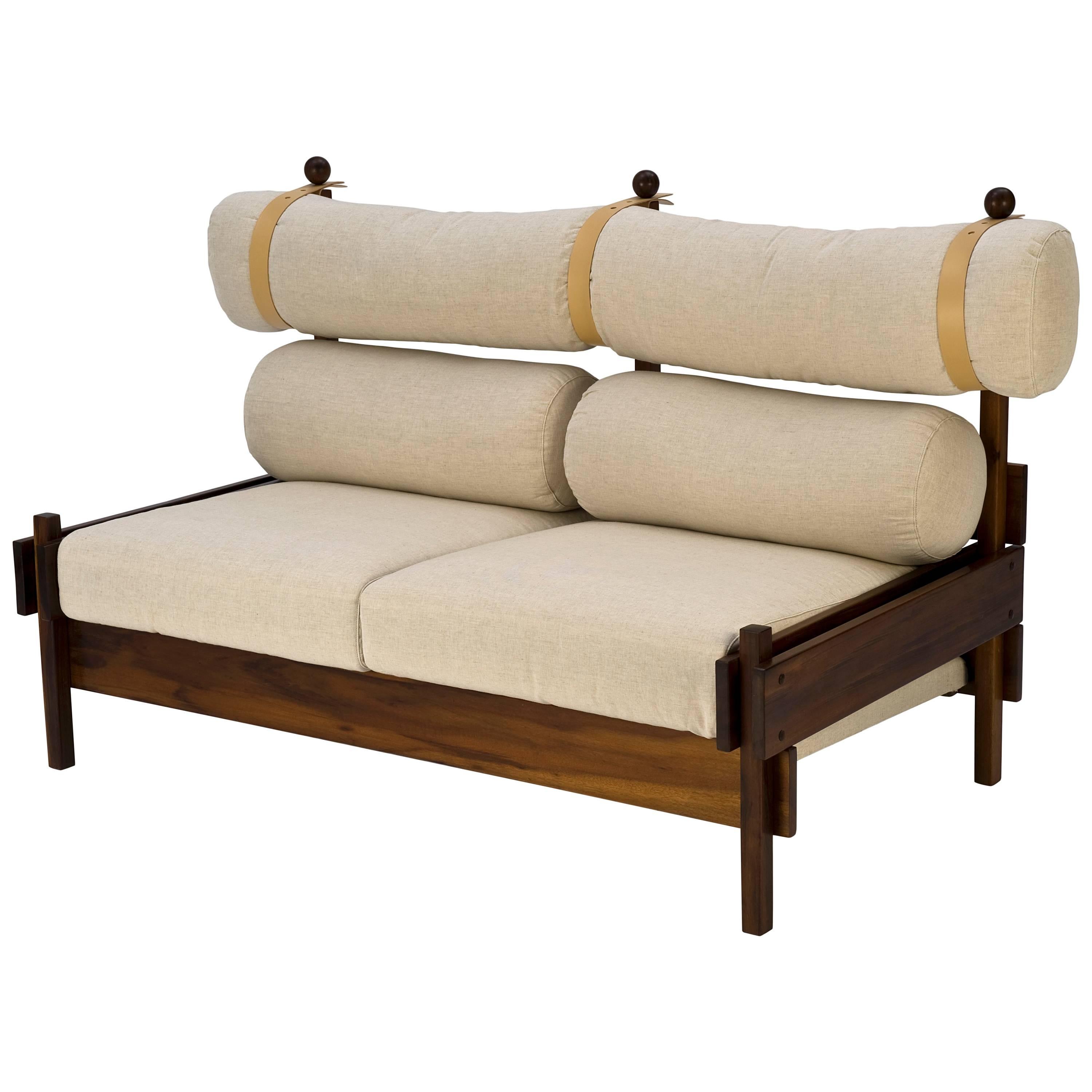 "Tonico" Sofa by Sergio Rodrigues For Sale