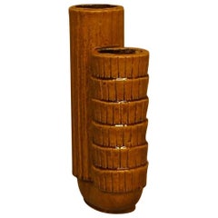 Large Rörstrand Gunnar Nylund Chamotte Vase