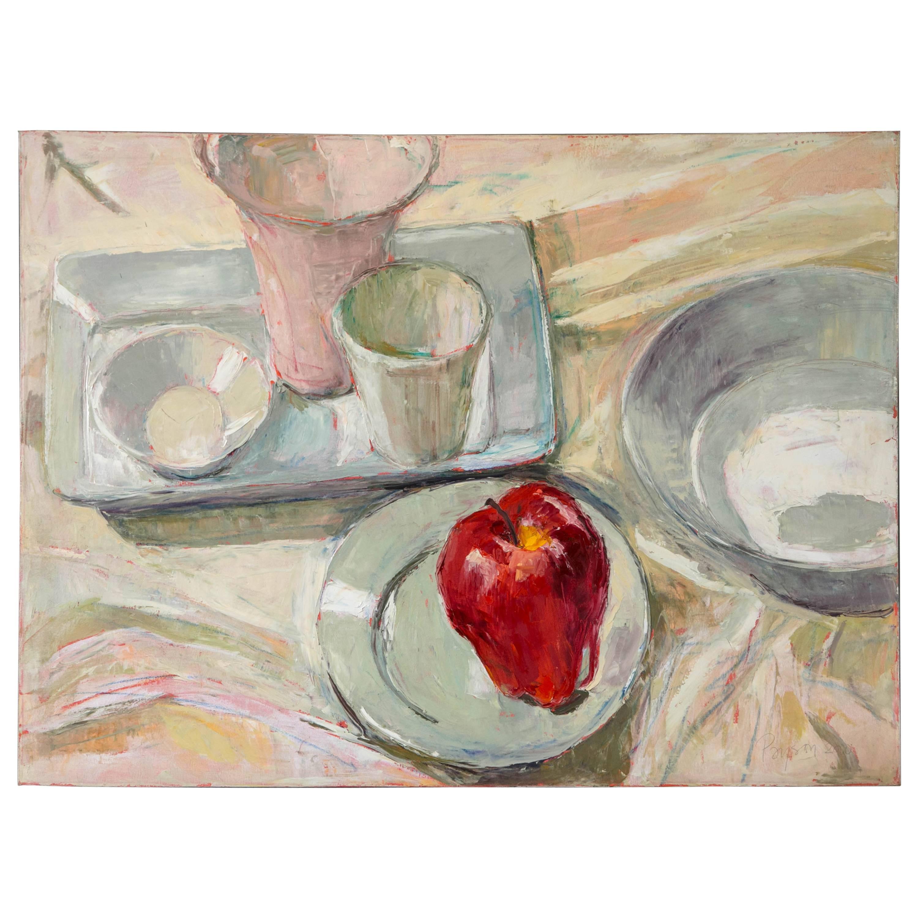 Dale Payson Still Life Oil on Canvas For Sale