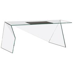 Contemporary Design, Home Office/Console, Crystal Glass, Limited Edition 5