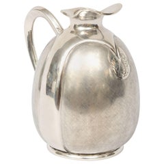 Silberne Vase von Fratelli Cacchione aus Mailand:: Italien