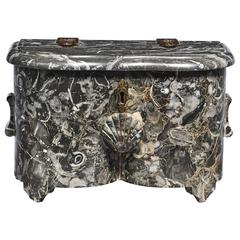 Louis XIV Marble Tobacco Box, Early 18th Century