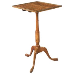Swedish Burl Walnut Tilt-Top Table, Late 18th Century