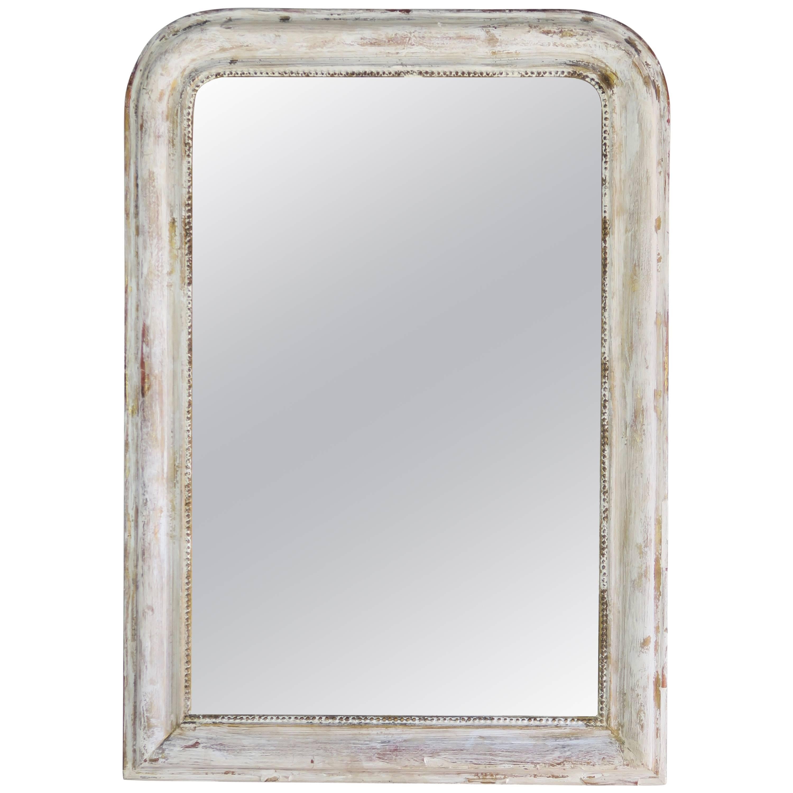 19th Century French Painted Mirror