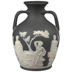 Vase de Portland de Wedgwood, Angleterre, 1880