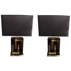 Italian Table Lamps, circa 1950