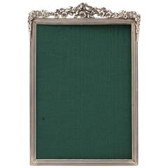 Lovely Classical Style Sterling Silver Picture Frame