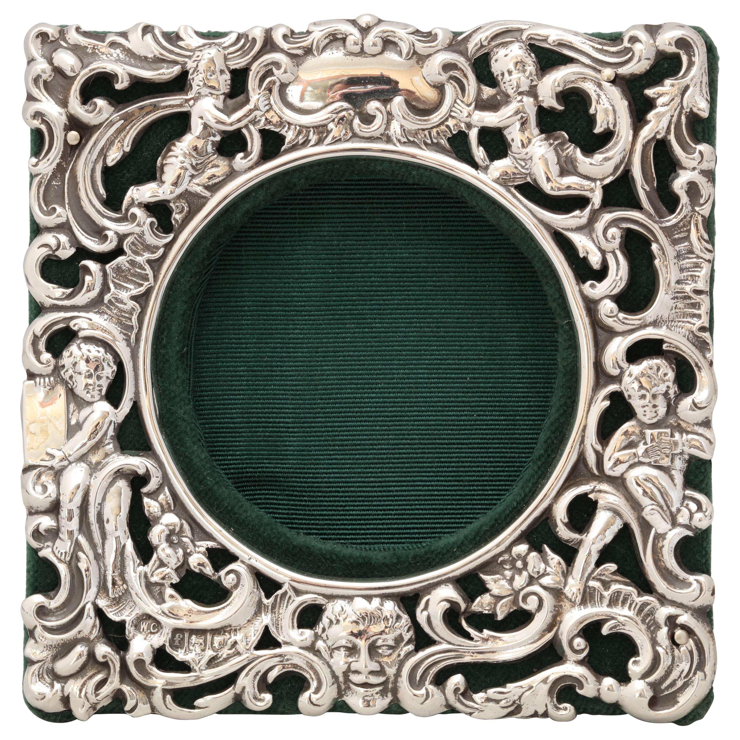 Victorian Sterling Silver William Comyns Picture Frame