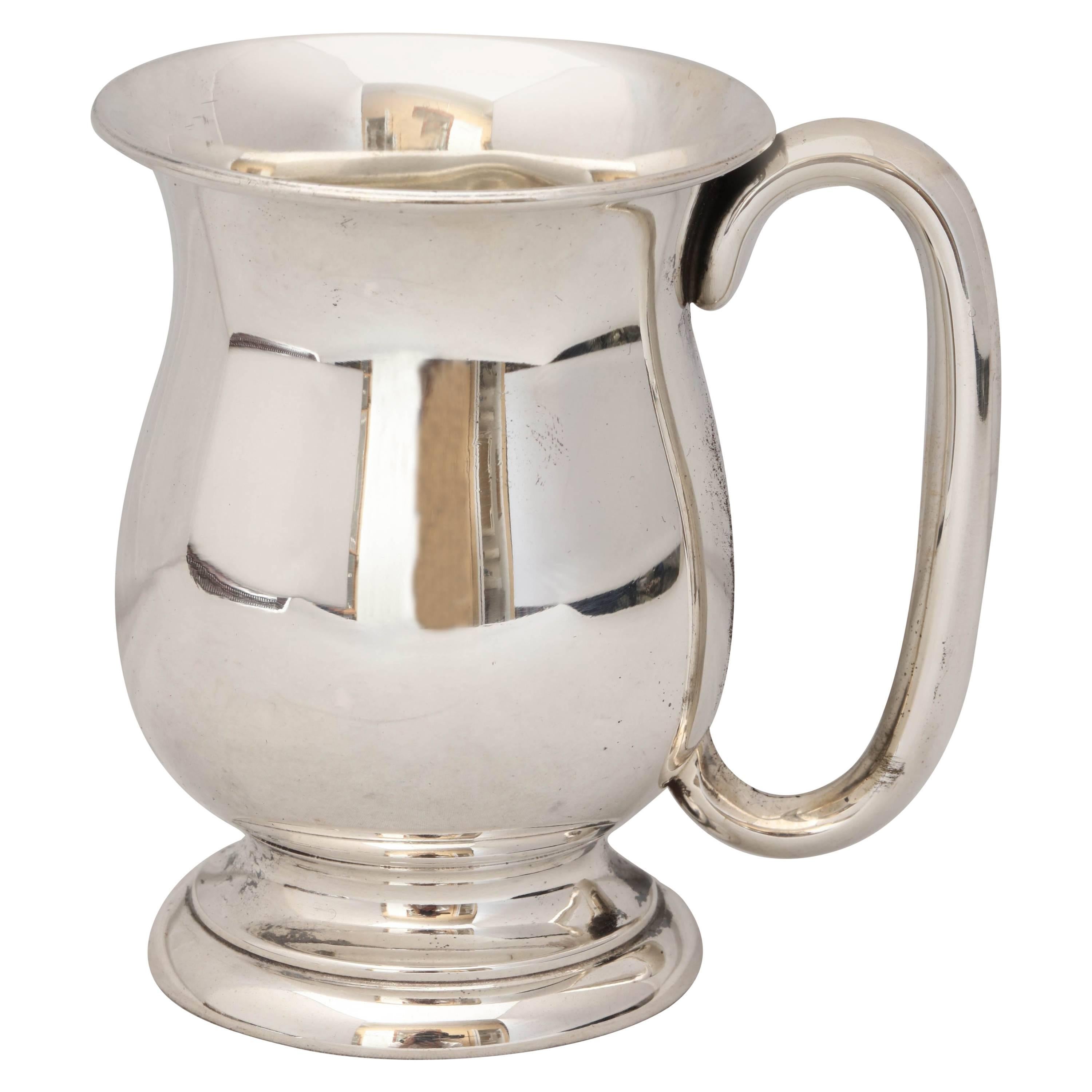 Edwardian Sterling Silver "Tankard-Form" Baby Cup