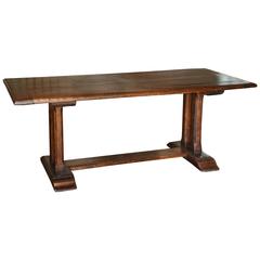 18th Century Trestle Library Table
