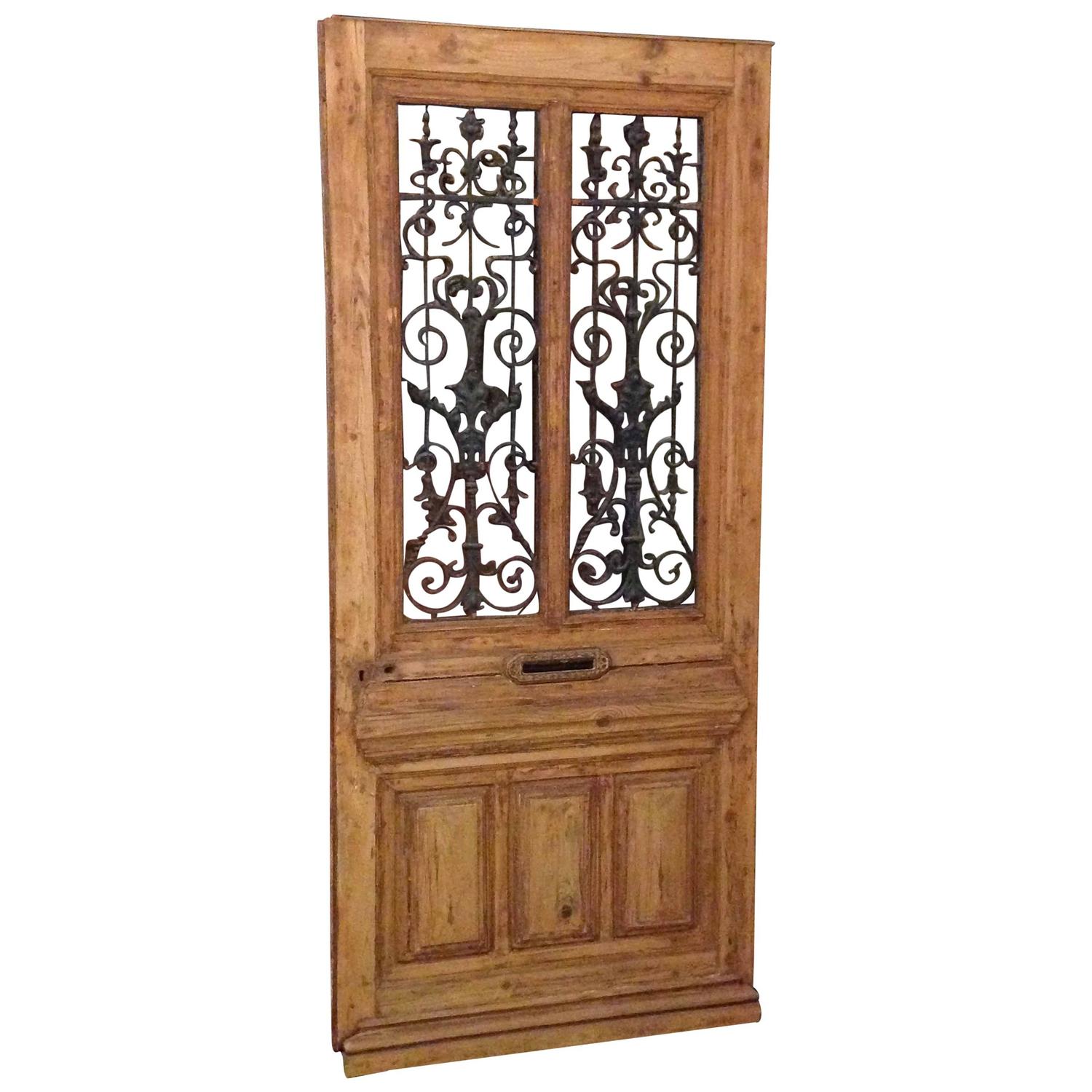 Single Antique French Door For Sale at 1stdibs