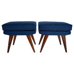 Pair of Mid-Century Danish Foot Stools