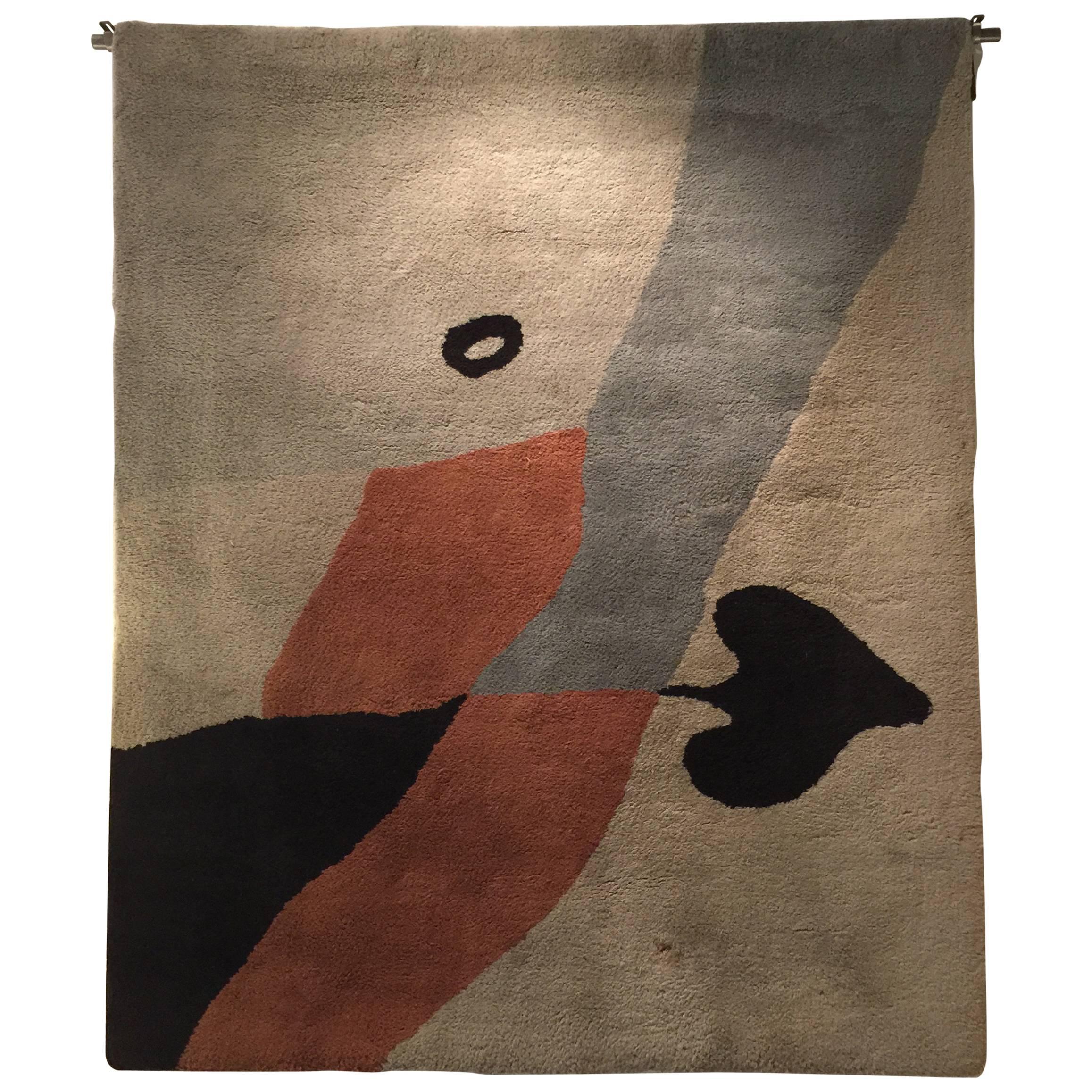 Rug/Wall Art by Jean Arp Edition Marie Cuttoli/Lucie Weill