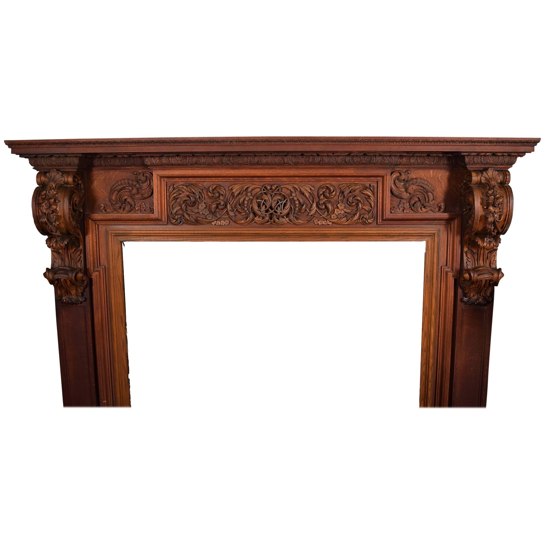 George II Fireplace Surround For Sale