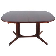  Mid-Century Modern Dining Table in Rosewood, 6/10 Seats