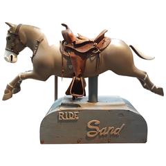 Vintage 1950s Coin Operated Horse Kiddie Ride