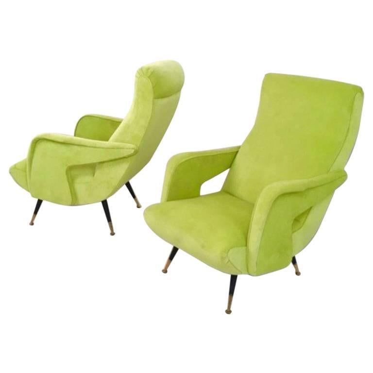 Pair of Armchairs, 1950s