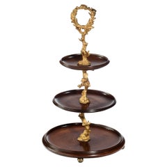 Late 19th Century Three-Tier Table Top Stand
