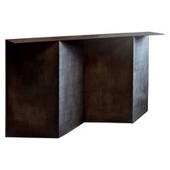 Tack Console by Uhuru Design, hand blackened steel 5