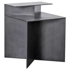 Tack End Table A by Uhuru Design, hand blackened steel 4