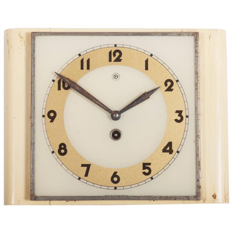 Coca-Cola Art Deco Style Wall Clock For Sale at 1stdibs
