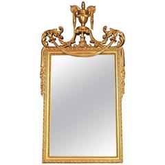 English Regency Adams Style Classical Pier Mirror Glass Mirrors