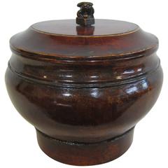 Antique 19th Century Wooden Bowl