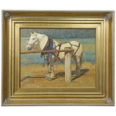 "Hitched" Oil Painting by Harold Stack