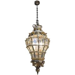Napoleon III Gilt Bronze Lantern
