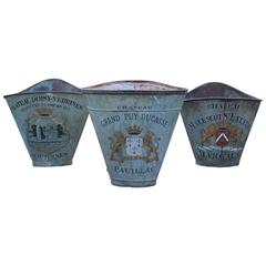 French Zinc Grape Hods, 19th Century Antique 4