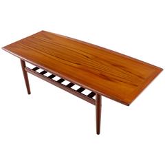 Danish Modern Teak Coffee Table Designed by Grete Jalk