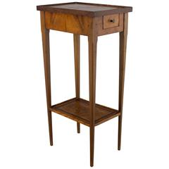 Antique Italian Marquetry Side Table