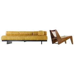 De Sede DS80 Daybed and Sofa in Cognac Aniline Leather, 1969