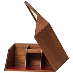 Vintage Henning Andreasen & Kai Ingemann Hansen Fold Up Vanity in Teak