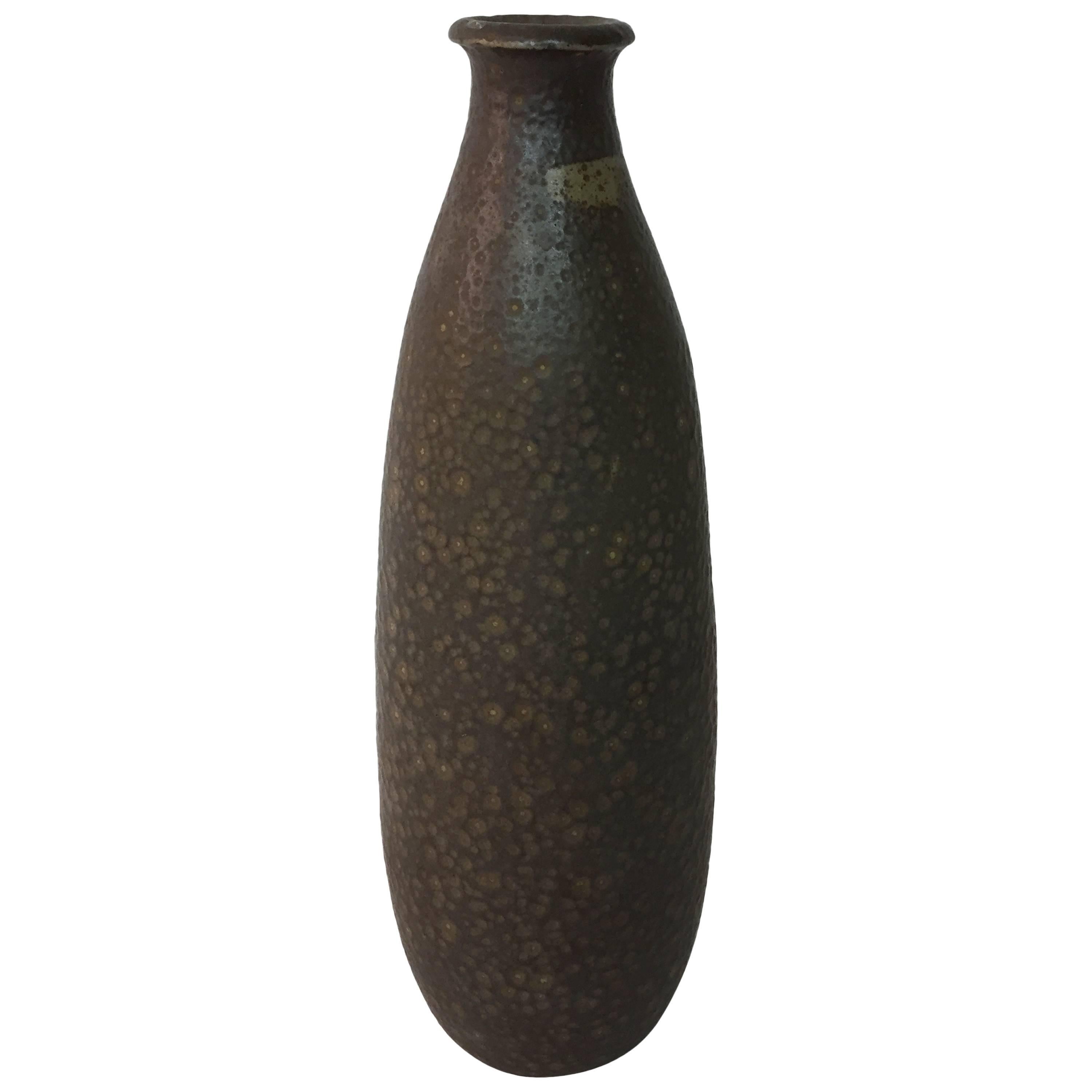 Marvin Garner 1960s Modernist Studio Pottery Vase