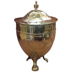 Edwardian Brass Coal Bucket