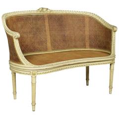 French Louis XVI Style Canape Settee