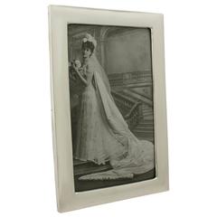 Sterling Silver Photograph Frame, Antique George V 7