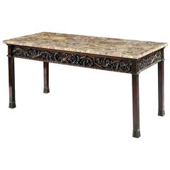 George III Mahogany Side Table