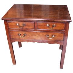 18th Century Mahogany Lowboy