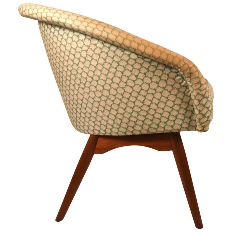 Danish Modern Tub Chair Attributed to DUX