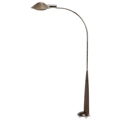 Vintage Bronze Floor Lamp by Cedric Hartman