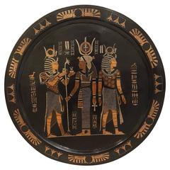 Egyptian Revival Copper Wall Art