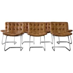 De Sede Leather Chairs, Mod. RH-304 by Robert Haussmann